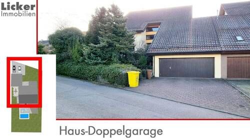Haus-Doppelgarage - 