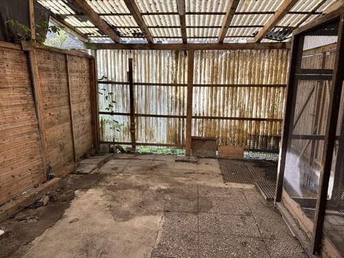 Schuppen Gartenseite - 