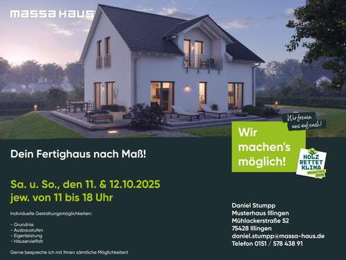 Beratungswochenende - Ihr Traumhaus wartet - individuell. Flexibel. Selbst gemacht