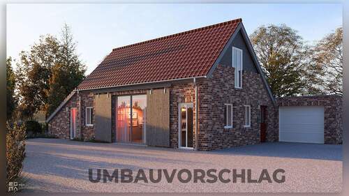 Umbauvorschlag - Grundstück zum Kaufen in Hamminkeln