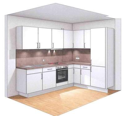 Küche WE5 - 2 Zimmer Etagenwohnung in Sittensen