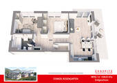 WHG-12_3D Grundriss - 3 Zimmer Terrassenwohnung in Garmisch-Partenkirchen
