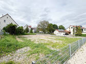 Blick auf den Bauplatz - 