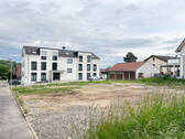 Blick auf den Bauplatz - 