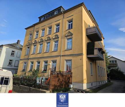 Hausansicht - 2 Zimmer Etagenwohnung in Dresden