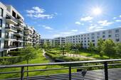 Aussicht Balkon
- Moderne 3-Zimmer-Wohnung mit SüdWest-Balkon, 2 Bädern & Tiefgarage in München-Nymphenburg