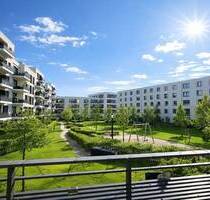 Moderne 3-Zimmer-Wohnung mit SüdWest-Balkon, 2 Bädern & Tiefgarage in München-Nymphenburg