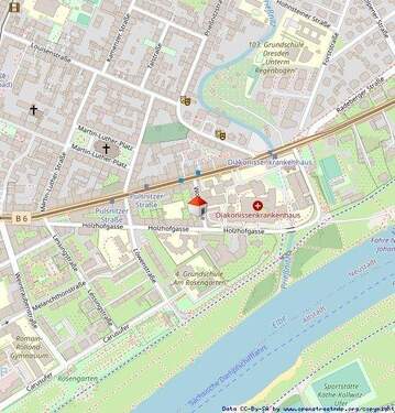 Lageplan - 4 Zimmer Etagenwohnung zum Kaufen in Dresden