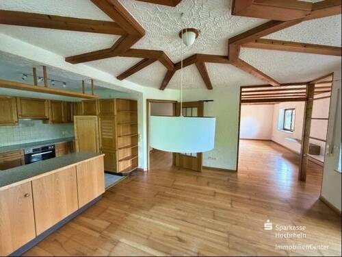 Blick Küche, Ess-u.Wohnbereich - Einfamilienhaus mit 167,30 m&sup2; in Weilheim zum Kaufen