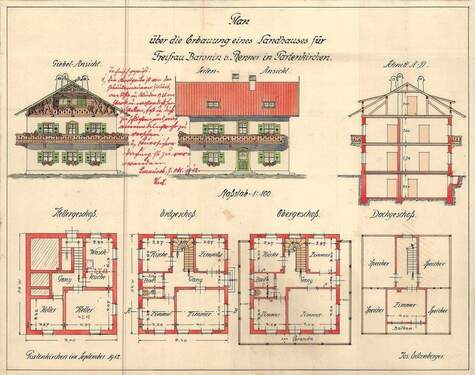 Original Planung 1912 - 