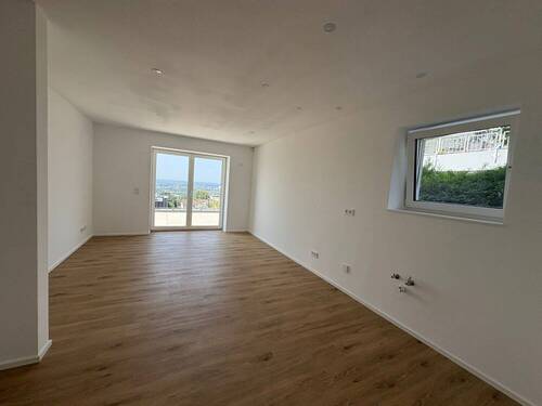 Küche- und Essbereich - 3 Zimmer Etagenwohnung in Weinheim