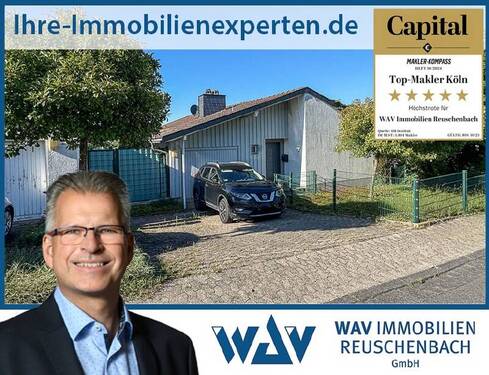 Ansicht - Rheinblick inklusive: Attraktives Zweifamilienhaus in Oberwinter