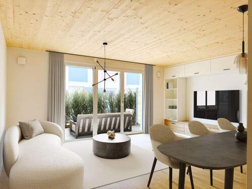 Ansicht 1 EG Wohn- und Essbereich - Doppelhaushälfte mit 135,00 m² in Otterfing zum Kaufen