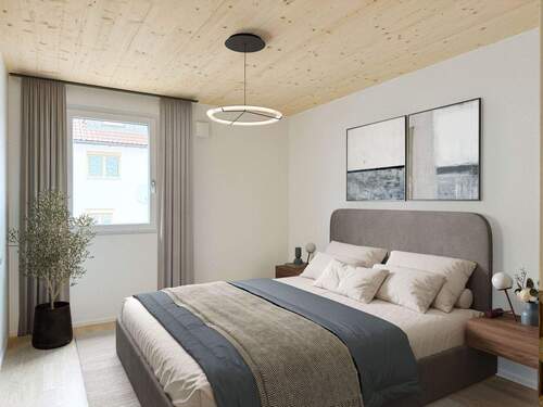 Ansicht OG Schlafzimmer - 