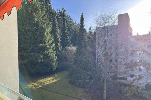 Aussicht vom Balkon - 