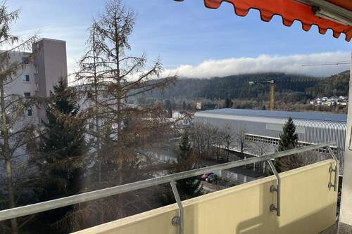 Aussicht vom Balkon - 