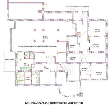 UG, ehemals Disco, kernsaniert - 