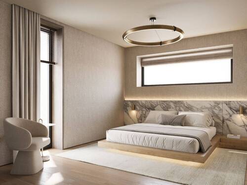 Schlafzimmer Musterwohnung - Werz Immobilien - 