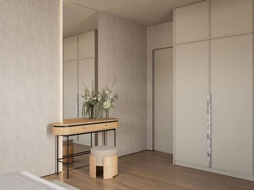 Schlafzimmer Musterwohnung - Werz Immobilien - 