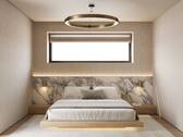 Schlafzimmer Musterwohnung - Werz Immobilien - 