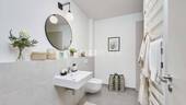 Badezimmer Musterwohnung - 