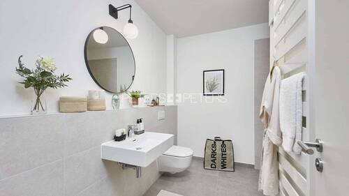 Badezimmer Musterwohnung - 