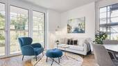 Wohnzimmer Musterwohnung - 
