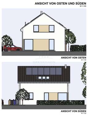 Ansicht von Osten und Süden - 
