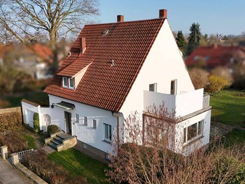 Drohnenbild - Einfamilienhaus mit 165,00 m&sup2; in Minden zum Kaufen