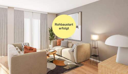 Heller Wohnbereich - Doppelhaushälfte inklusive Grundstück und zwei Bädern