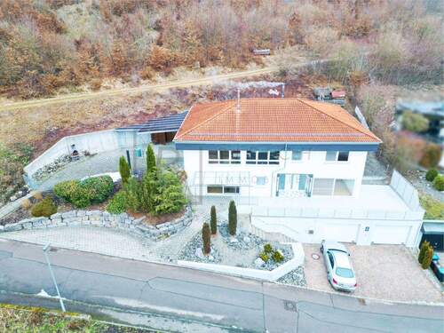 Drohnenaufnahmen - 6 Zimmer Mehrfamilienhaus, Wohnhaus zum Kaufen in Schelklingen