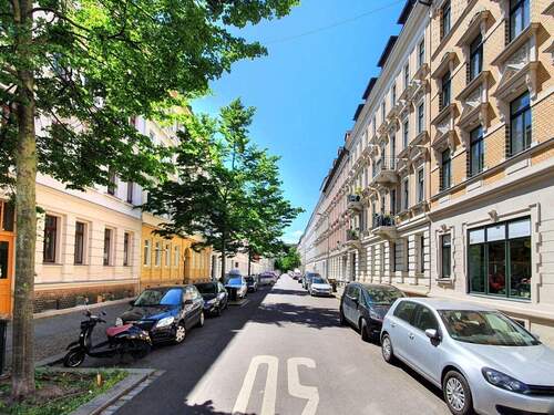 Umgebung - Etagenwohnung mit 59,80 m&sup2; in Leipzig zum Kaufen