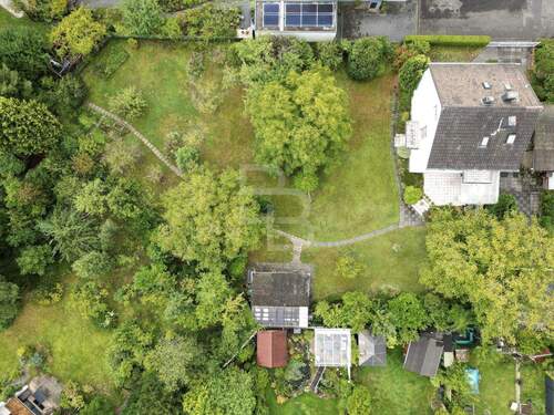 Blick von Oben - Grundstück in Köln