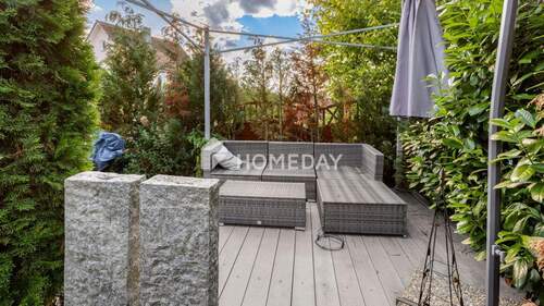 Terrasse - Einfamilienhaus mit 125,00 m² in Obersulm zum Kaufen