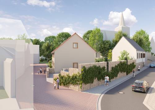 Seitenansicht - 4 Zimmer Reihenmittelhaus zum Kaufen in Alzey