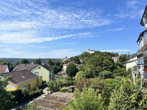 Ausblick vom Balkon - 