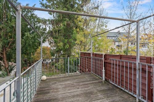 Dachterrasse im Obergeschoss 12,18m² - 