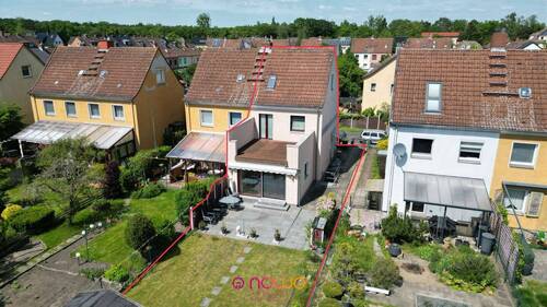 Außenansicht - 4 Zimmer Doppelhaushälfte in Braunschweig