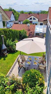 STRASSENABGEWANDTE TERRASSE - 4 Zimmer Doppelhaushälfte in Ingolstadt / Etting