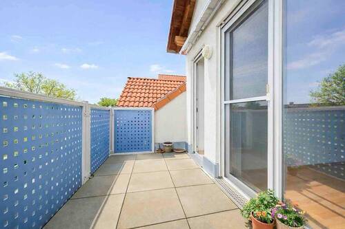 Balkon - 3 Zimmer Etagenwohnung in Stockstadt am Main