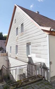 Seitenansicht und Giebel - 