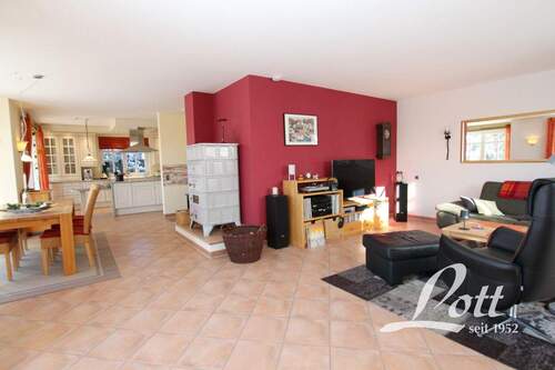 Wohn-, Ess- und Kochbereich - 