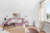 Schlafzimmer - Etagenwohnung mit 74,00 m&sup2; in Ulm zum Kaufen