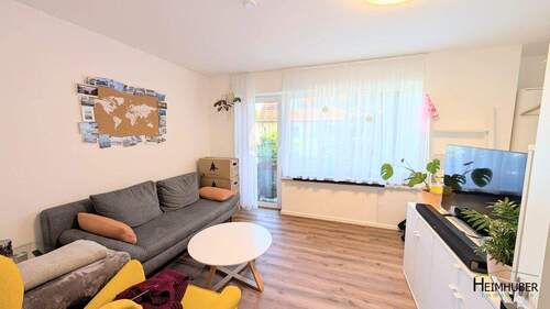 Wohn-Schlafzimmer - Etagenwohnung mit 42,00 m² in Karlsfeld zur Miete
