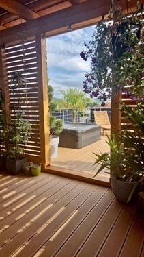 Sichtschutz auf der Terrasse - 