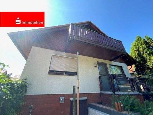 Ansicht vom Garten - 4 Zimmer Einfamilienhaus in Dachwig