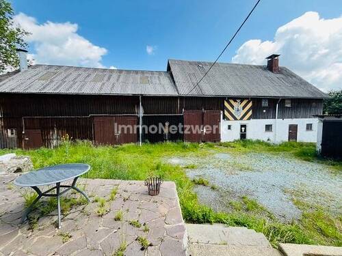 Übersicht gesamt Nebengebäuden - 6 Zimmer Bauernhaus, Landhaus in Köditz