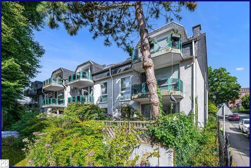 Ansicht Südseite - 2 Zimmer Etagenwohnung zum Kaufen in Wuppertal