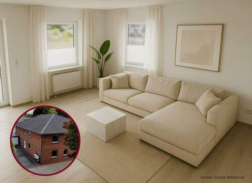 Titelbild - Energieeffiziente 3-Zimmer-Wohnung mit Südwest-Balkon & Carport in ruhiger Lage