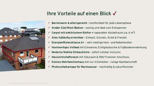 Ihre Vorteile auf einen Blick - 3 Zimmer Etagenwohnung zur Miete in Kaltenkirchen